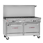 Southbend 4601AA-4T 60" 2 Burner Gas Range w/ 48" Griddle, 2 Ovens