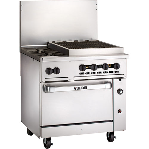Vulcan 36S-2B24CBN 36" Restaurant Gas Range