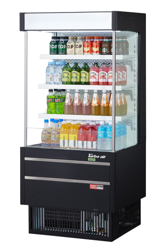 Turbo Air TOM-25MSEW(B)-N Open Air Merchandiser