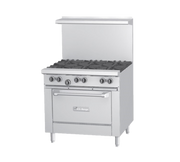 Garland U36-6R 36" Gas Range w/ 6-Burners & Standard Oven | 230,000 BTU