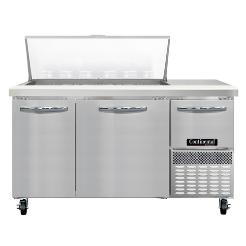 Continental Refrigerator RA60N18M Refrigerated Counter, Mega Top Sandwich / Salad Unit