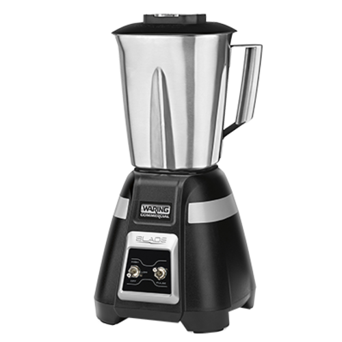 Waring BB300S 48 oz. 2-Speed Commercial Blender - Stainless Steel Container | 1 HP
