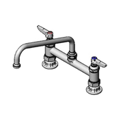 T&S Brass B-0220-061X 8" Center Deck Mount Pantry Mixing Faucet w/ 10" Nozzle