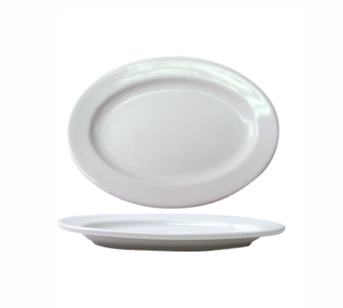 International Tableware BL-13 11-1/2" x 8-5/8" Platter | Case of 24