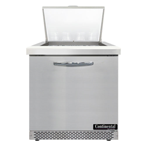 Continental Refrigerator SW32N12M-FB Refrigerated Counter, Mega Top Sandwich / Salad Unit