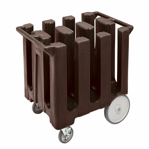Cambro DC700 6 Column Non-Adjustable Poker Chip Style Dish Caddy