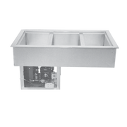 Wells RCP-300 3-Pan Drop-In Cold Food Well | 1/4 HP