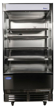 Atosa AOM-40B 40" Vertical Open Air Merchandiser | 14.4 Cu. Ft.