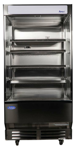 Atosa AOM-40B 40" Vertical Open Air Merchandiser | 14.4 Cu. Ft.