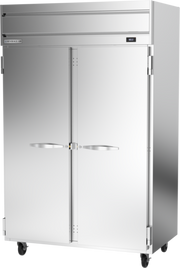 Beverage Air HH2-1S 2-Solid Door Reach-In Heated Cabinet | 45.04 Cu. Ft.