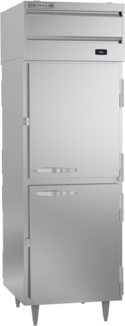 Beverage Air PH1-1HS-PT 4 Solid Half Door Pass Thru Heated Cabinet | 21.01 Cu. Ft.