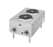 Wells H-63 2 Burner Coil Top Electric Hot Plate | 208/240 Volt