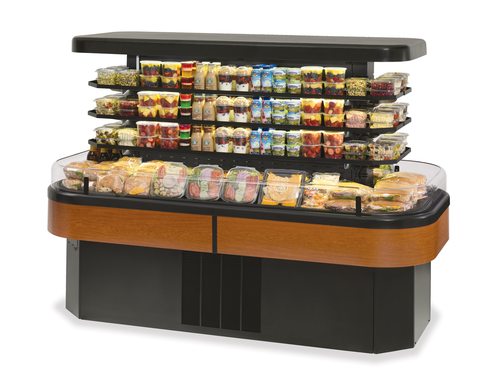 Federal Industries IMSS84SC-3 Display Case, Refrigerated, Self-Serve
