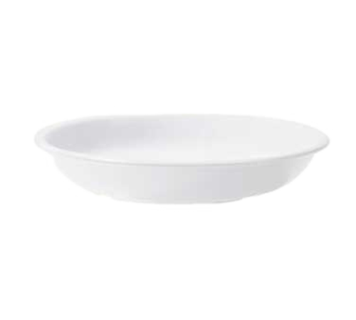 G.E.T. B-875-DW Diamond White/Mama Mia 8-1/2" 27.9 oz. White Melamine Bowl | Case of 12