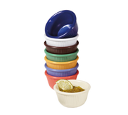 G.E.T. RM-389 3 oz Fluted Melamine Ramekin | Case of 48