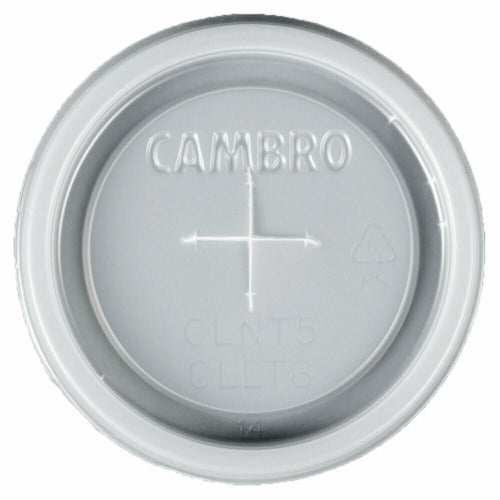 Cambro CLLT6190 Disposable CamLid w/ Straw Hole | 1500 Pack