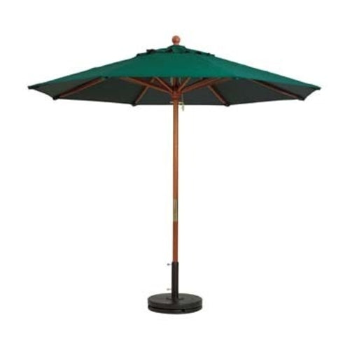 Grosfillex 98942031 Forest Green 7 ft Market Umbrella
