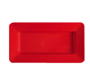 G.E.T. Red Sensation 15" x 8" Red Rectangular Melamine Plate | Model No. ML-10-RSP