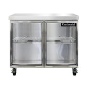 Continental Refrigerator SW36NGD Refrigerated Counter, Work Top