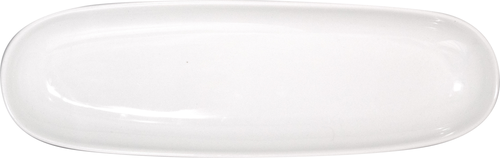 International Tableware FA-430 13-3/4" x 4-1/4" x 1-1/4"H Canoe Platter | Case of 12