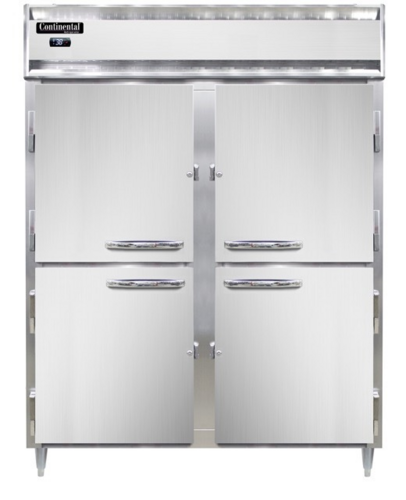 Continental Refrigerator D2RENSAPTHD-SD-GD Refrigerator, Pass-Thru