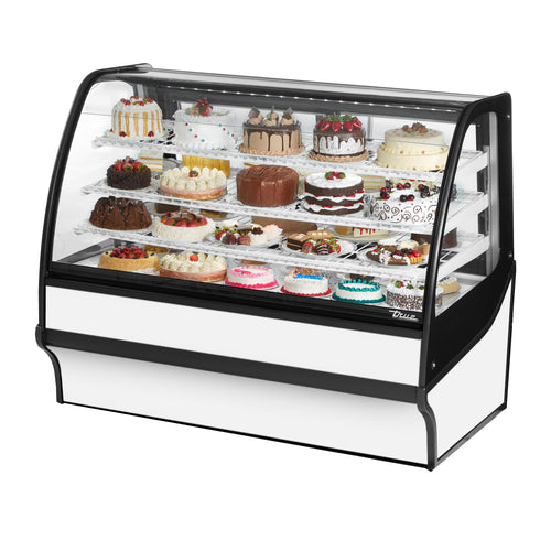True Mfg. TDM-R-59-GE/GE-B-W Refrigerated Bakery Case