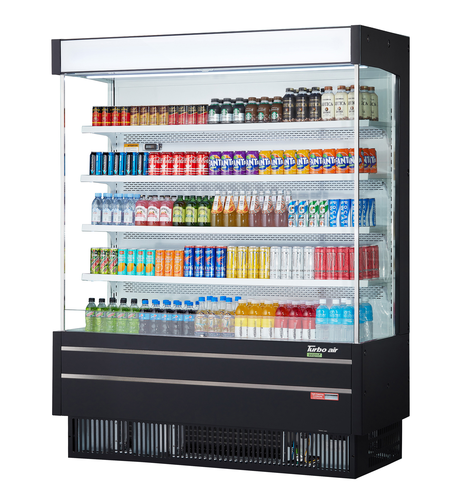 Turbo Air TOM-60SEW(B)-N Open Air Merchandiser