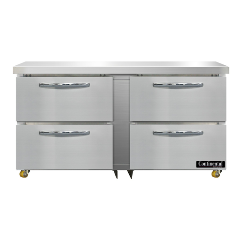 Continental Refrigerator DF60N-U-D Freezer, Undercounter, Reach-In