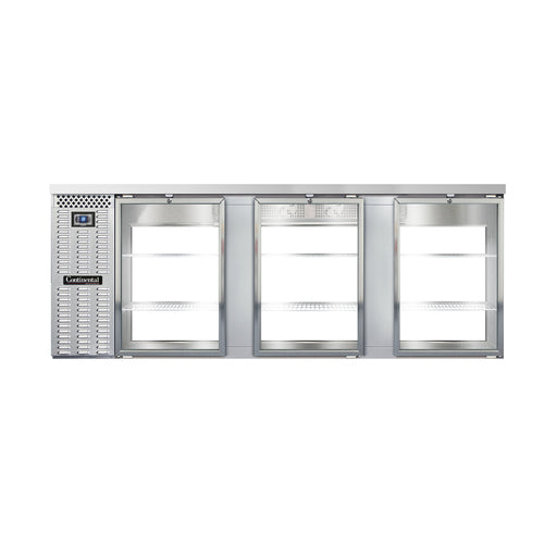 Continental Refrigerator BB90SNGDPT Back Bar Cabinet, Refrigerated, Pass-Thru
