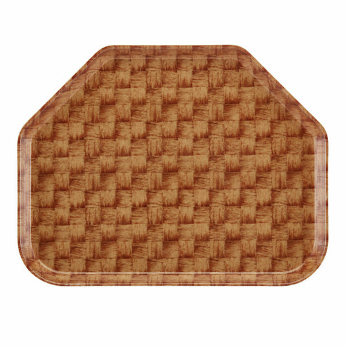 Cambro 1520TR Camtray Fiberglass Trapezoid Cafeteria Tray | 14-9/16" x 19-1/2"