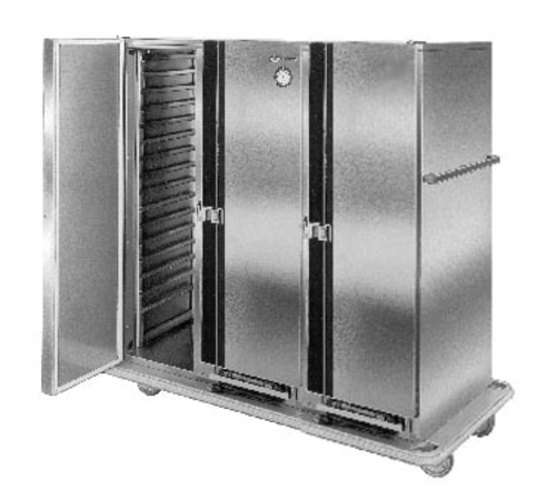 Carter-Hoffmann PH1250 3/4 Height Insulated Mobile Heated Cabinet | (50) 12" x 20" x 2.5" Pan Capacity
