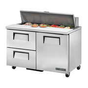 True Mfg. TSSU-48-12D-2-HC Sandwich / Salad Prep Table