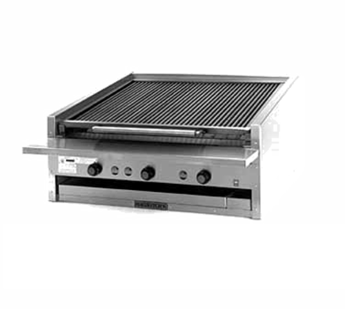 Magikitch'n APM-SMB-660 60" Coal Gas Charbroiler | 195,000 BTU