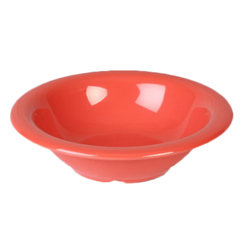 Thunder Group CR5712RD 7 1/4" Soup Bowl, Orange 15 oz. | Case of 12