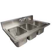 BK Resources DDI3-R5-1014-PG Sink, Drop-In