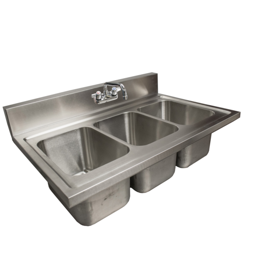 BK Resources DDI3-R5-1014-PG Sink, Drop-In