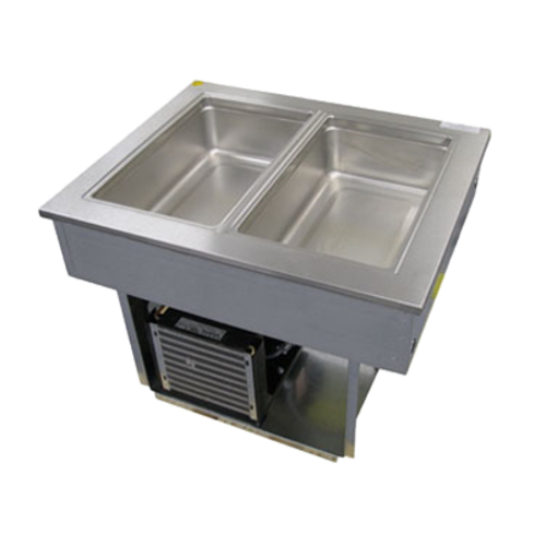 Delfield 8145-EFP LiquiTec 3-Pan Drop-In Cold Food Well