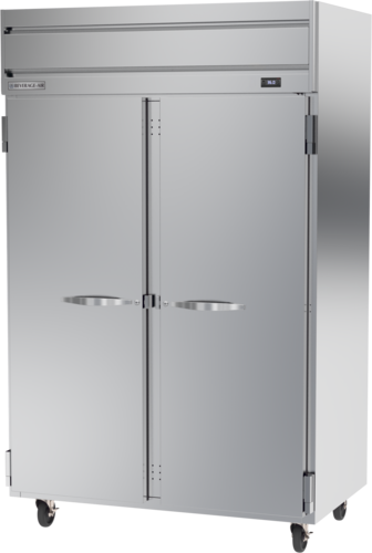 Beverage Air HRP2HC-1S 52" 2 Solid Door Top Mount Reach In Refrigerator | 45.2 Cu. Ft.