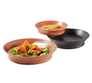 G.E.T. RB-892 9" Round Melamine Basket w/Base | Case of 12
