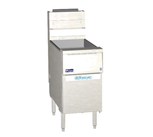 Pitco Frialator (Middleby) SSH55 Fryer, Gas, Floor Model, Full Pot