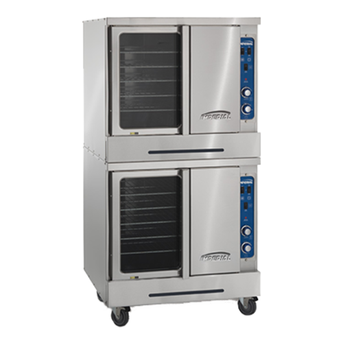 Imperial PCVDG-2 38" Double Deck Bakery Depth Gas Convection Oven | 160,000 BTU