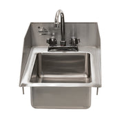 Advance Tabco DI-1-5SP-EC-X 10" x 14" 1 Compartment Drop-In Sink