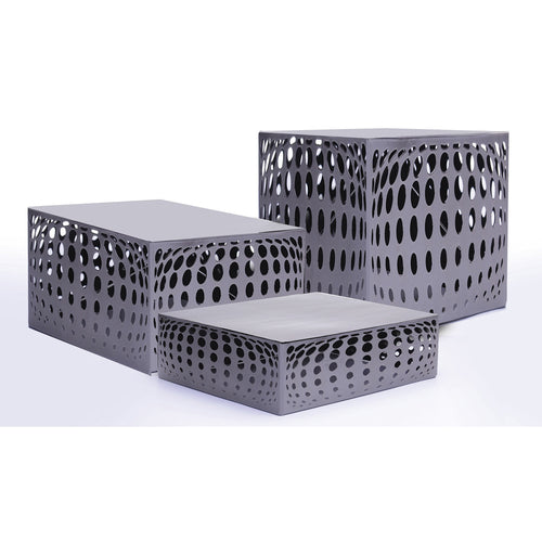 G.E.T. IRBLG-02 Buldge Silver 3 Tier Display Riser Set | Case of 0