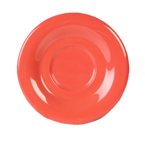 Thunder Group CR9108RD Orange 5 1/2" Saucer For Cr313/Cr5044/Ml901/Ml9011 | Case of 12
