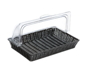 G.E.T. WB-1553 16-1/4 x 11' Rectangle Polyweave Basket