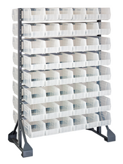 Quantum QRU-16D-230-96CL Shelving Unit, Louvered Slotted