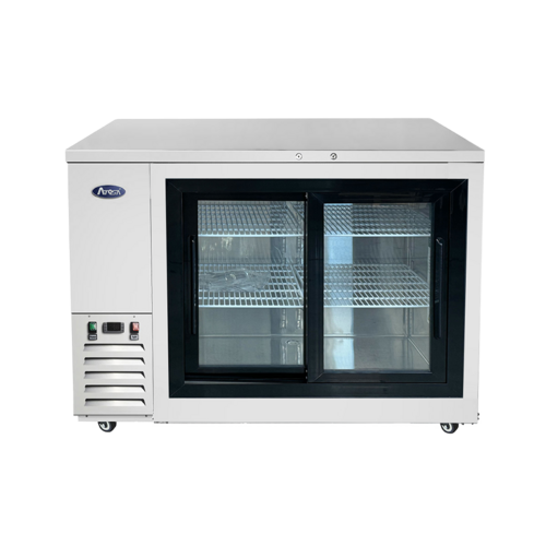 Atosa SBB48SGGRAUS Refrigerated Back Bar Cabinet