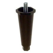 AllPoints 119-1015 4" Black Plastic Replacement Leg