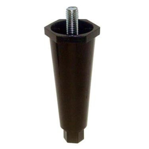 AllPoints 119-1015 4" Black Plastic Replacement Leg