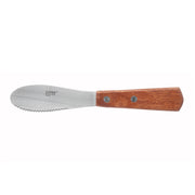 Winco TN713 7" Sandwich Spreader | Wooden Handle